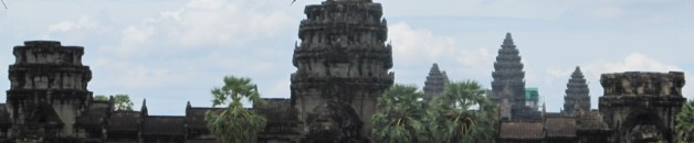 Angkor Wat from across the moat