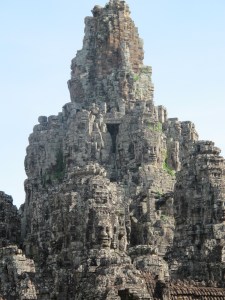 Bayon Temple Tower of Ascending Faces