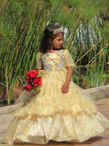 Cape Malay wedding- flower girl