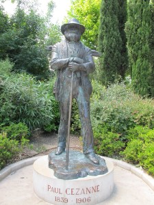 Cezanne statue