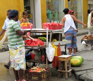 Fruit vendors
